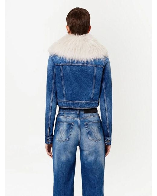 AMI Denim Jack in het Blue