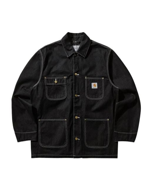 Carhartt Black Og Chore Denim Jacket for men