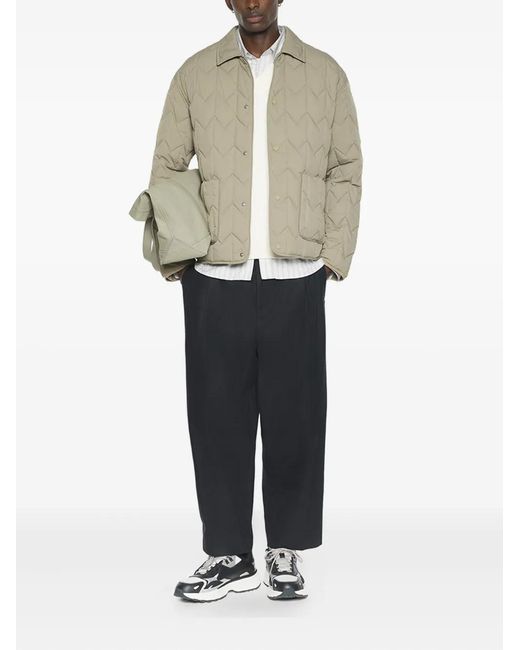 Maison Kitsuné Natural Quilted Jacket for men