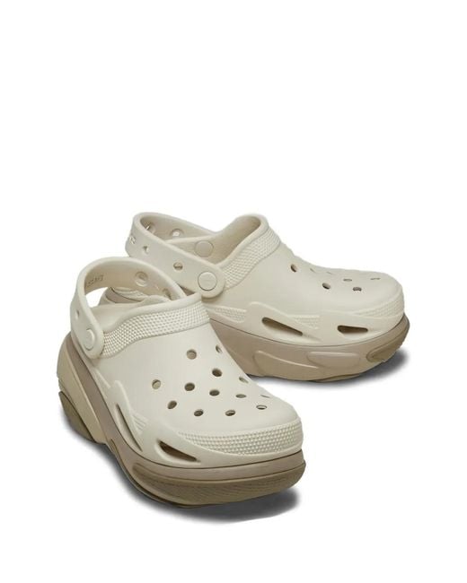 CROCSTM White Platform Cutout Sandals