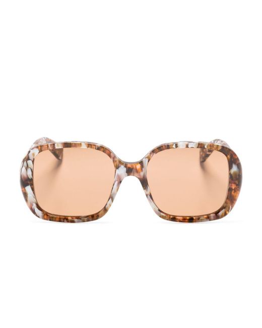 Chloé Pink Ch0222s Tortoiseshell-frame Sunglasses