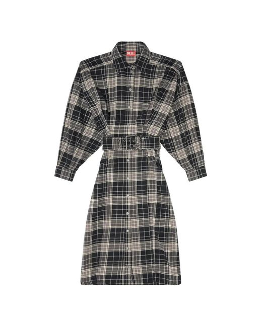 DIESEL Black Midi Dress