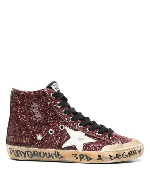 Golden Goose Deluxe Brand Brown Francy Penstar Sneakers