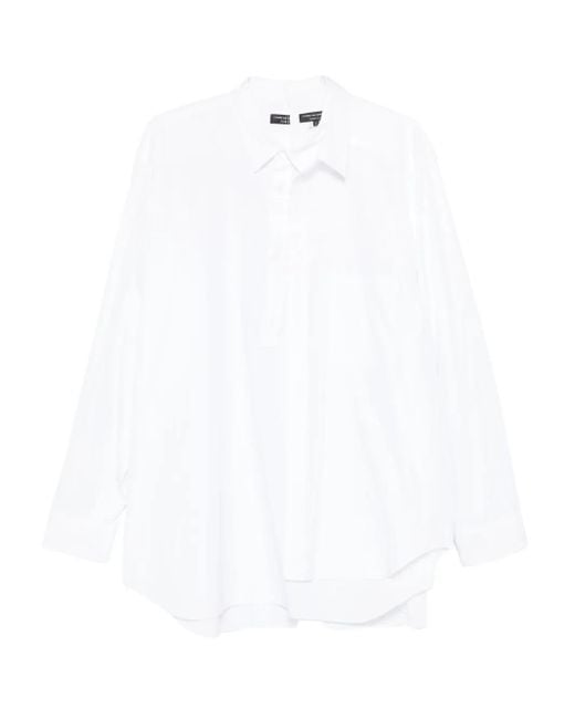 Comme des Garçons White Layered Shirt for men