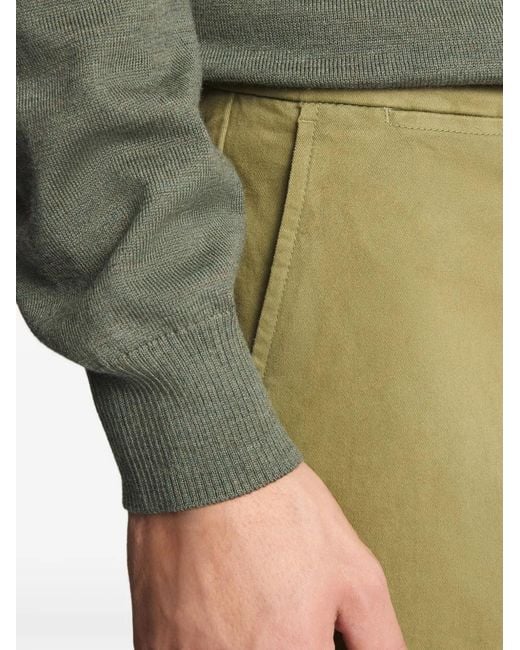 Fay Green Capri Trousers for men