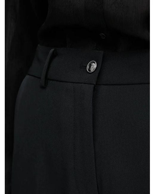 Guess Black Button-Fastening Trousers