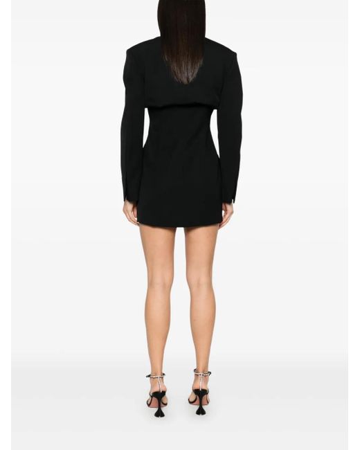 Alexander Wang Black Layered Mini Dress