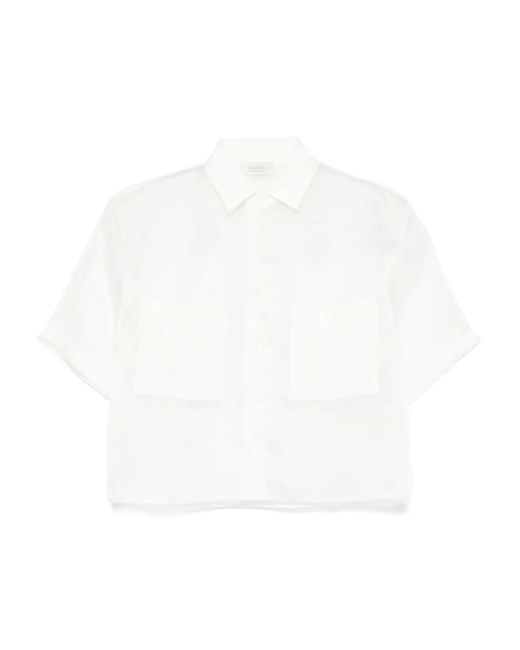 Mazzarelli Viola Blouse in het White