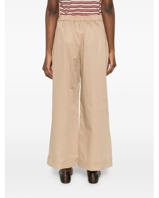 Max Mara Natural Mmldream Elasticated Trousers