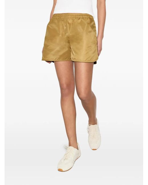 Tory Burch Natural Nylon Shorts