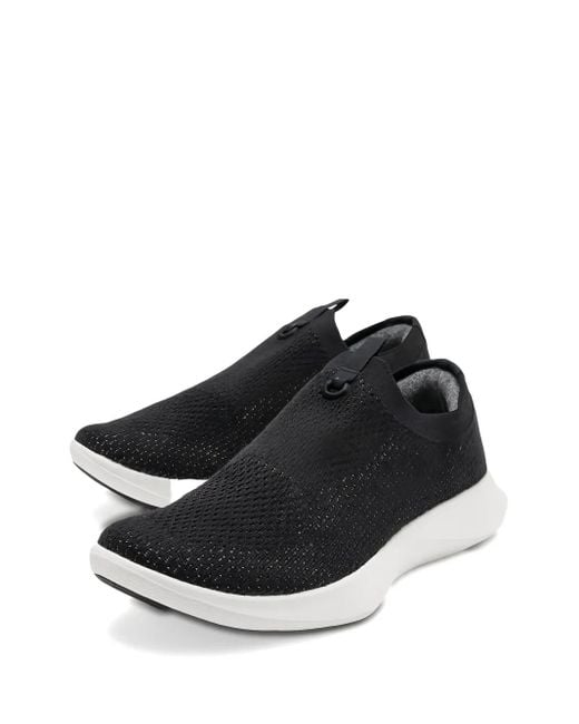 ALLBIRDS Black Slip-On Knitted Sneakers