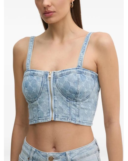 GAUDI Denim Top in het Blue