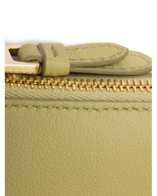 Prada レザーショルダーバッグ Green