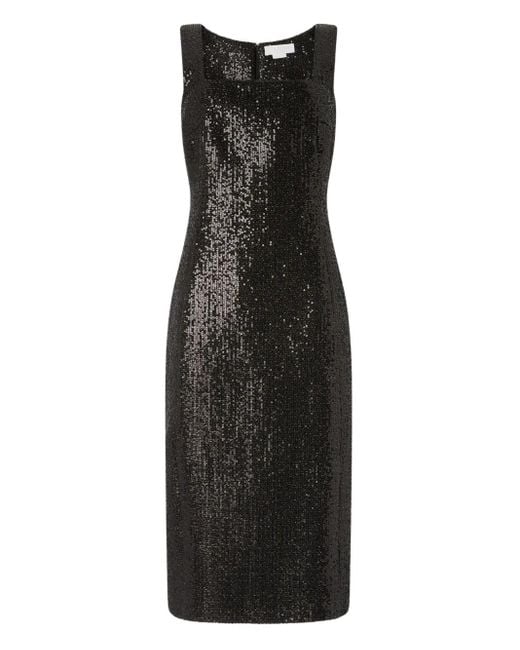 Vestido con lentejuelas Genny de color Black