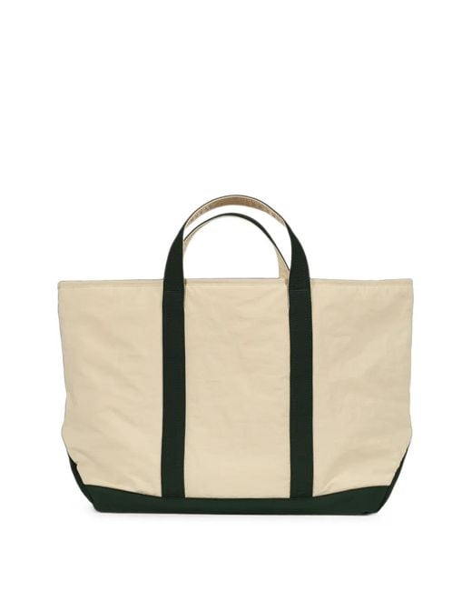 SWJP Natural Puffer Boat Tote Bag for men