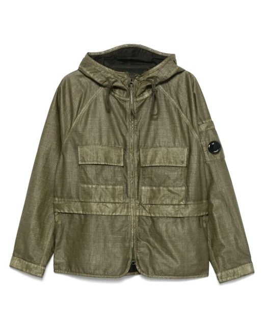 C P Company Green Rafia Mille Jacket for men