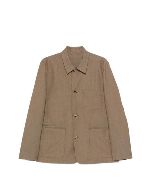 Paul Smith Natural Four-Button Casual Jacket for men