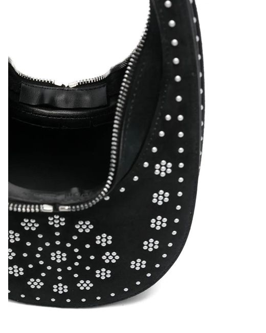 Borsa Tote Mini Con Borchie di Coperni in Black