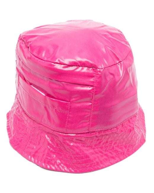K-Way Pink Fischerhut Mit Taschendetail