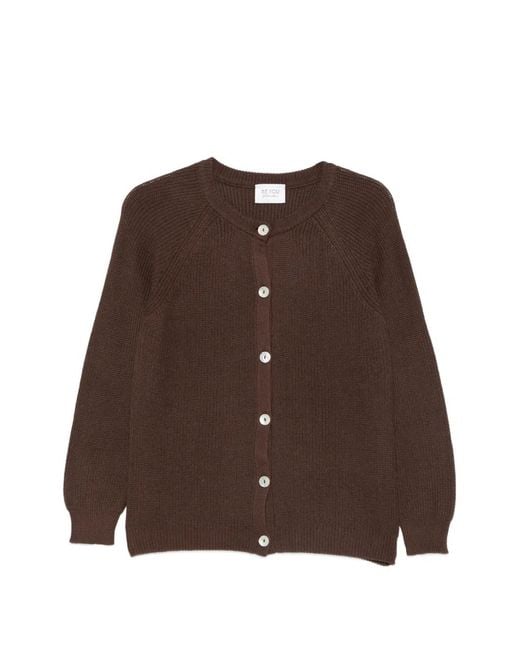 Be You Brown Buttoned Cardigan