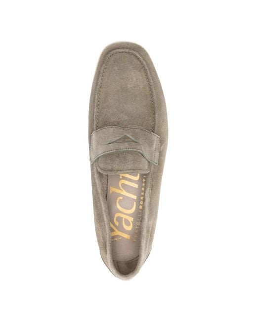 Fratelli Rossetti White Mocassins En Daim for men