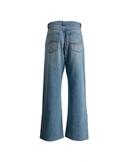 ERL Blue Flared Jeans for men