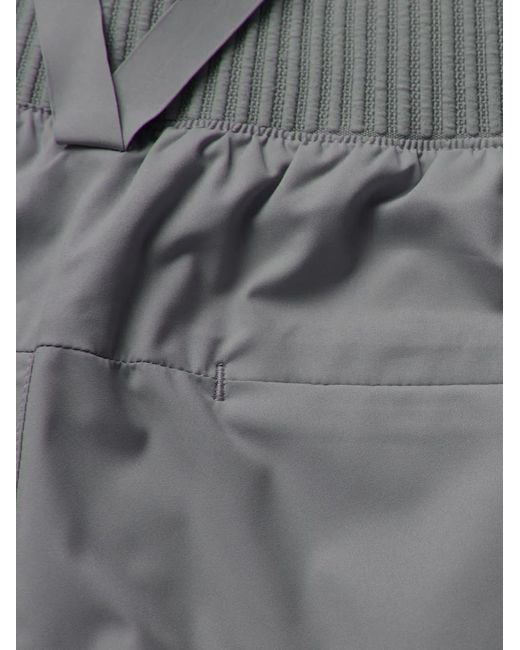 Sail Racing Gray Shore Logo-Patch Shorts for men