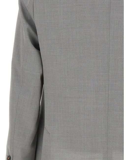 Rrd Gray Patch-Pocket Blazer for men