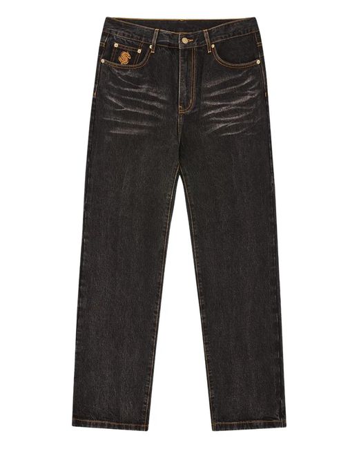 BBCICECREAM Bestickte Jeans in Gray für Herren