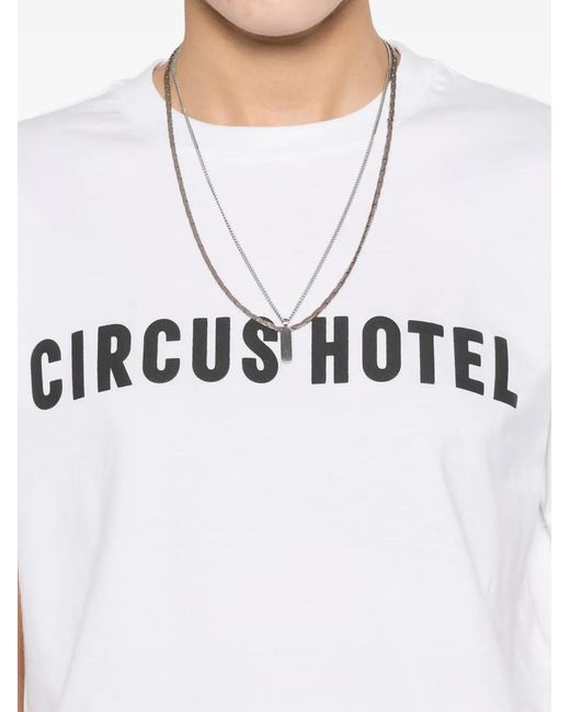 Circus Hotel White Short-Sleeve T-Shirt