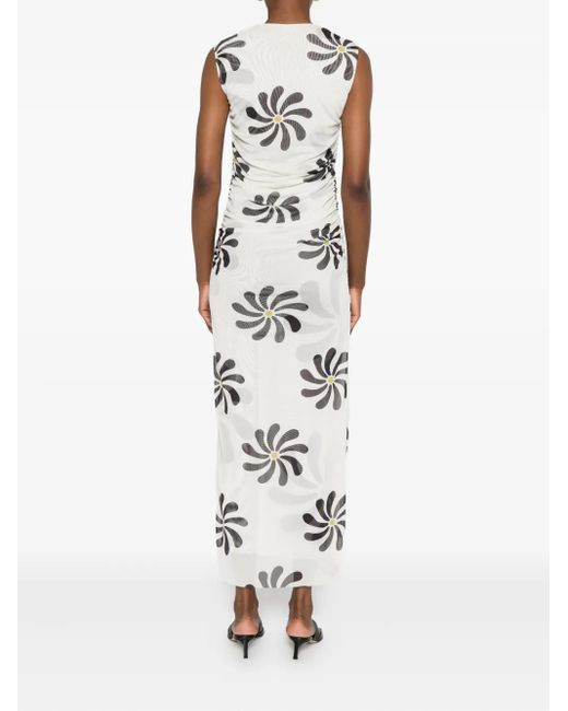 Cala De La Cruz Arena Maxi-Jurk in het White