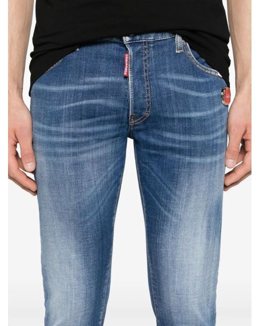 Jeans skater blu chiaro di DSquared² in Blue da Uomo