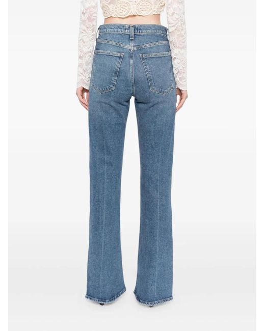 Agolde Blue Kick Boot Jeans