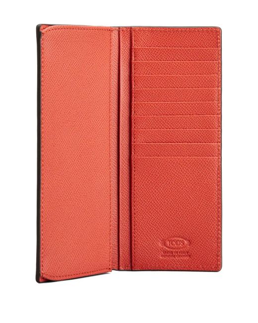 Tod's White Leather Wallet for men