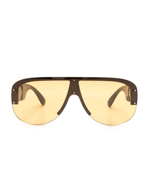 Versace Natural Medusa Biggie Pilot-frame Sunglasses for men