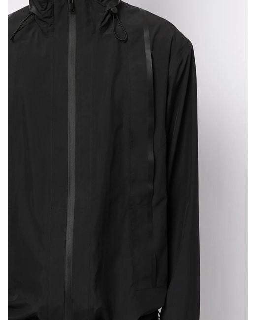 3.1 Phillip Lim Black Drawstring-Fastening Jacket for men