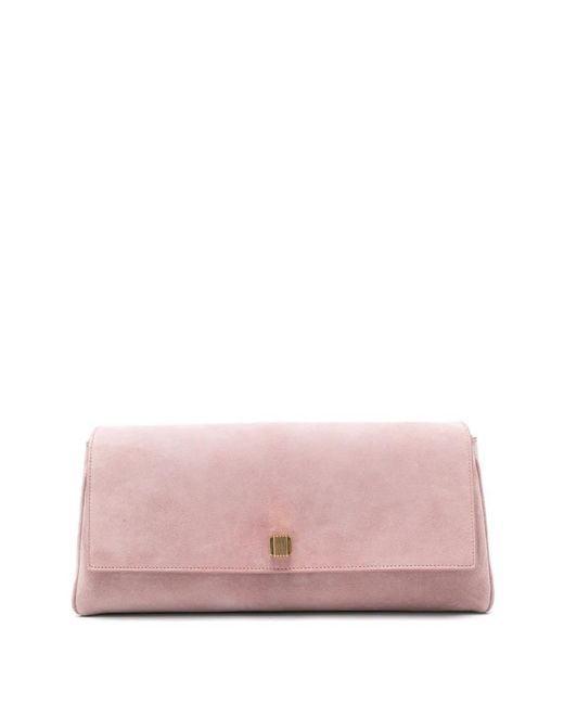 Khaite Pink "Audrey" Clutch