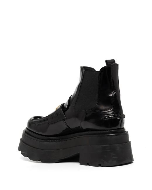 Alexander Wang Black Carter Platform Ankle Boot