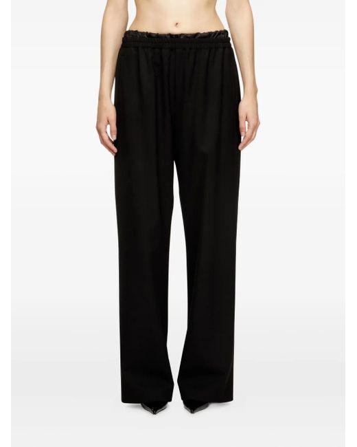 DIESEL Black P-Yrite-R2 Elastic-Waist Trousers
