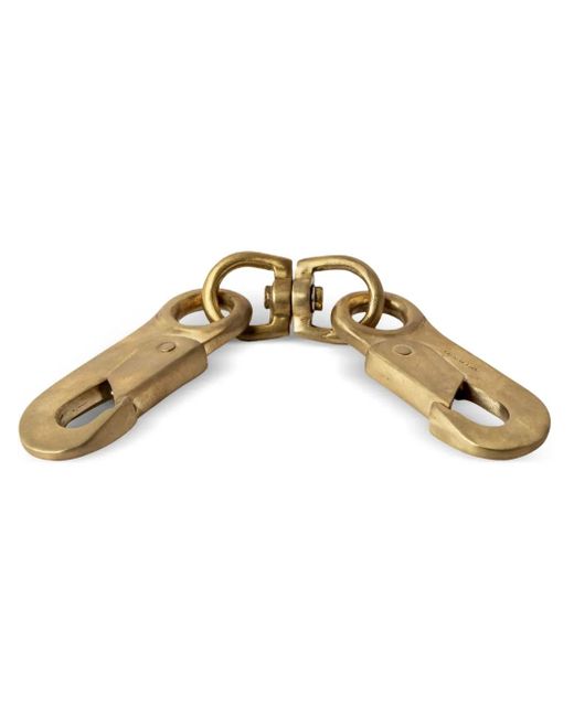 Parts Of 4 Metallic Double-Clip Chain