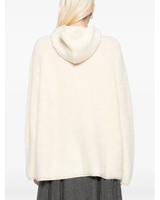 B+ AB Natural Hooded Sweater