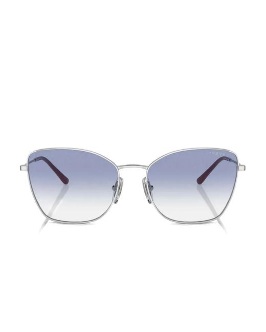 Vogue Eyewear Zonnebril Met Cat-Eye Montuur in het Blue
