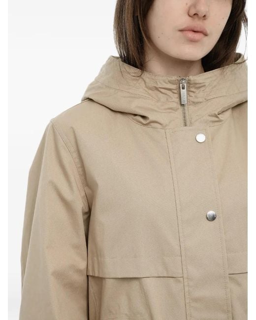 Woolrich Natural Hooded-Drawstring Parka