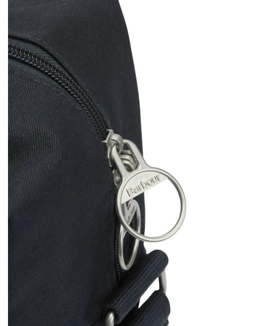 Barbour Black Cascade Duffle Bag for men