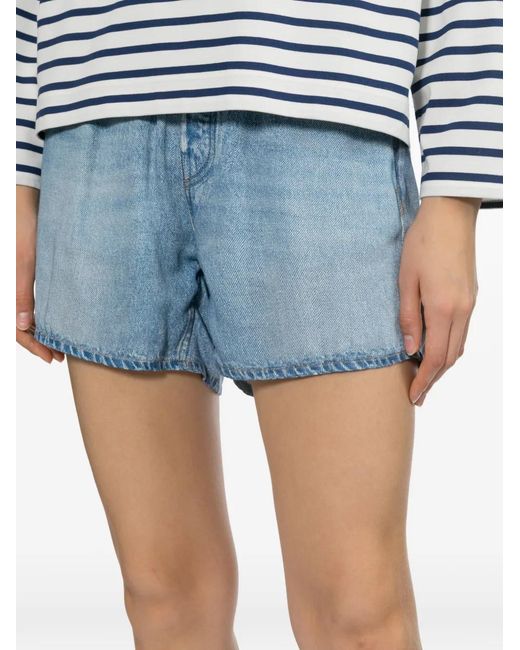 Rag & Bone Blue Short Slink Walking