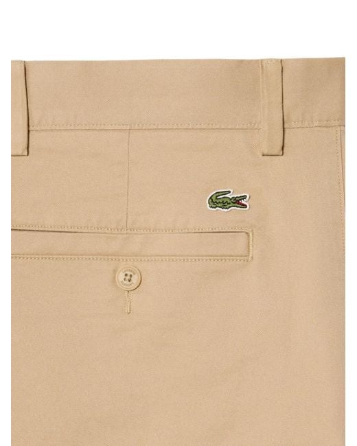 Lacoste Natural Bermuda À Logo for men