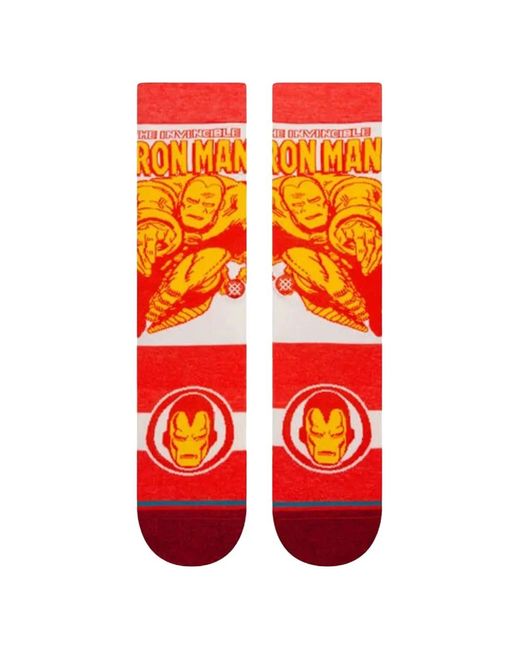 Stance Orange Iron Marquee Socks for men