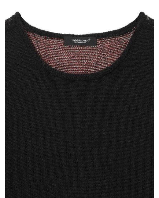 Undercover Black Wool Sweater for men