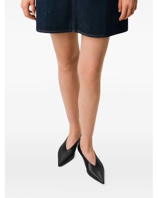 AMI Black Pumps Mit Spitzer Kappe