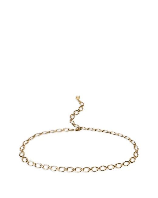 Twinset Natural Oval-Link Chain Belt